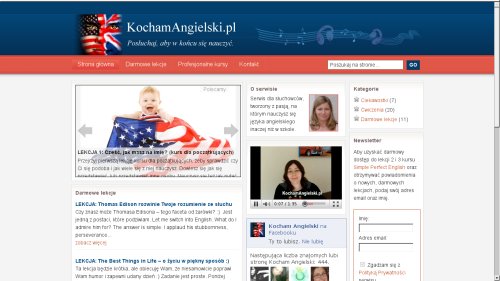 Kocham Angielski - kurs języka angielskiego online